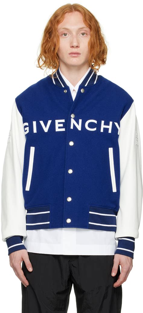 navy blue givenchy flight bomber jacket|Givenchy bomber jacket women's.